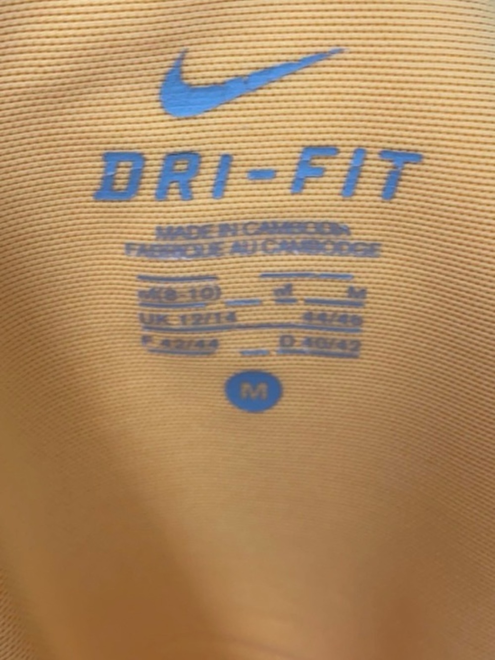 Nike Yellow & White Athletic Tank - Picture 5 of 5